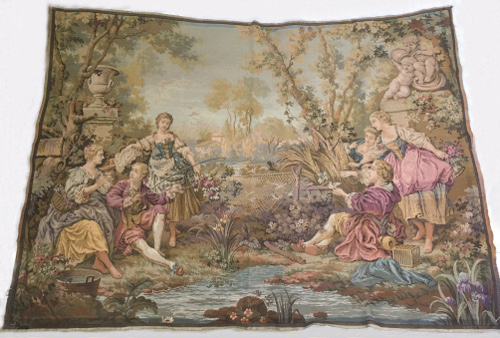 OLD FRENCH TAPESTRY